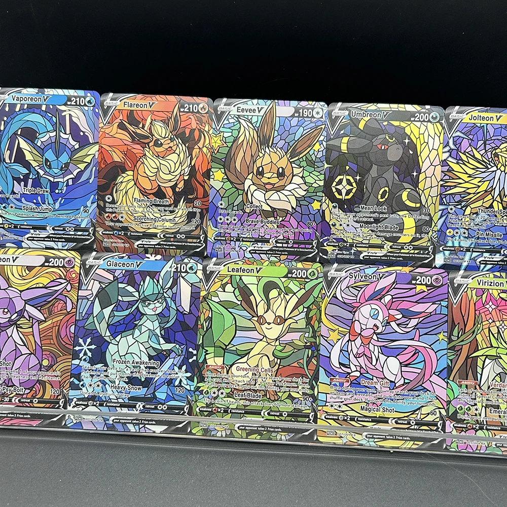Origami Paper Set - 10Pcs/set Diy PTCG Eevee Umbreon Jolteon
