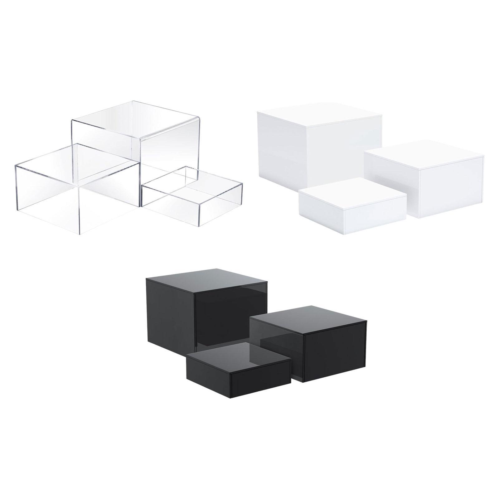 Exhibition Of Art And Craft - 3Pcs Buffet Risers (Different Size) Cube