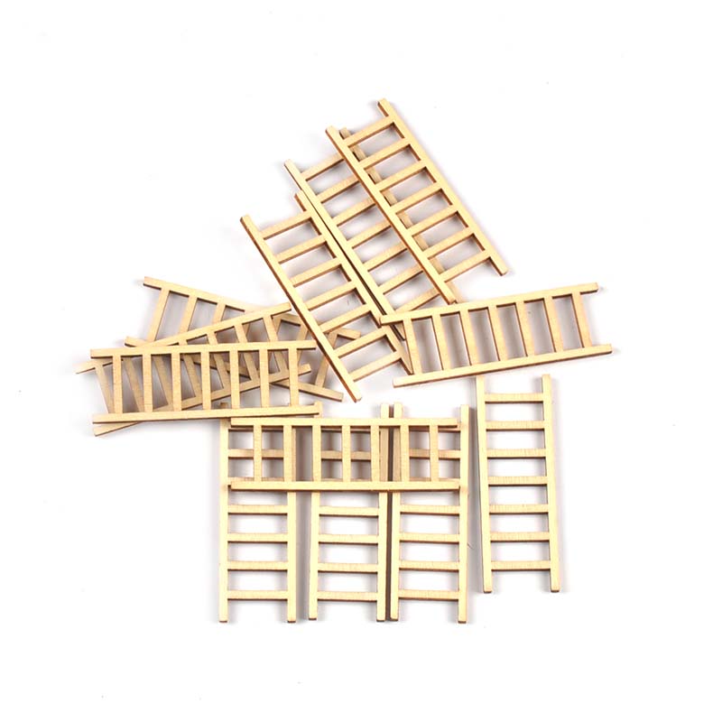 Art Craft Website - 20Pcs/lot 20x60mm Natural Ladder Wood DIY