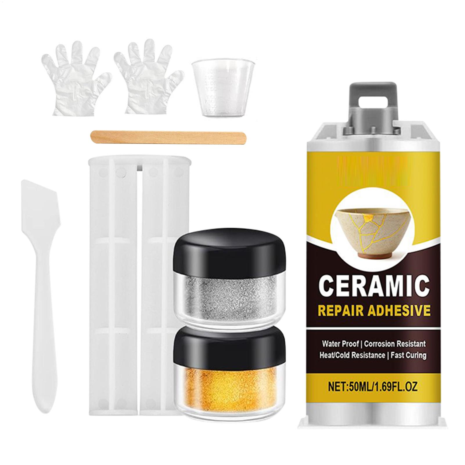 Art Craft Workshop - Kintsugi Repair Kit Gold Ceramic Glue
