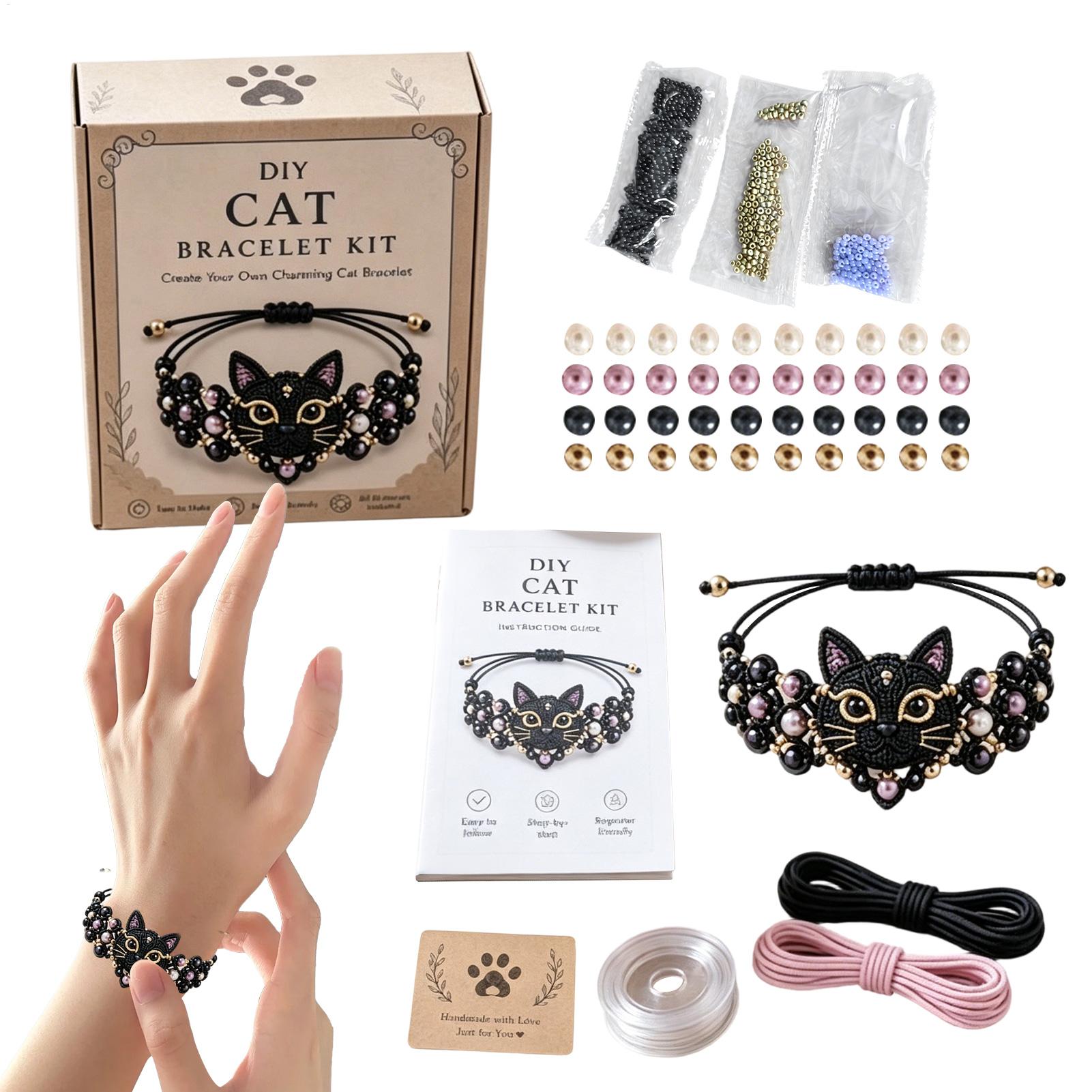 Art Craft Holiday - 3D Beaded Animal Bracelet Craft Kit