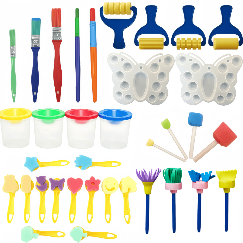 Art Craft Classes - 35Pcs Art Painting Kit for Beginners,