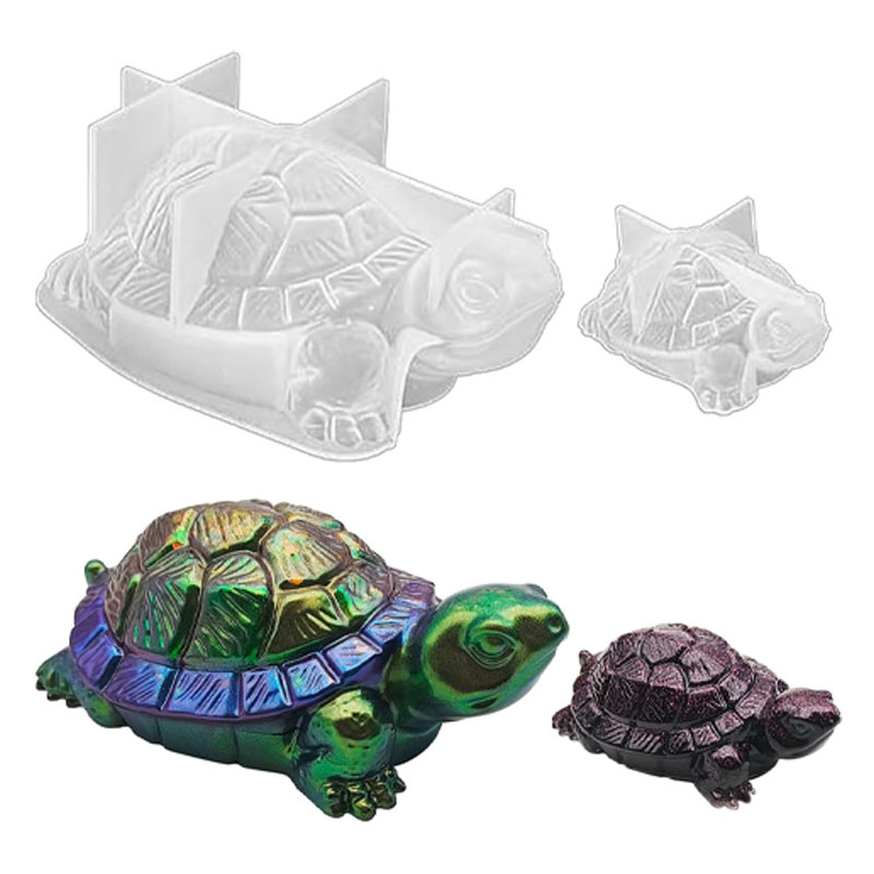 Art Craft Website - 3D Tortoise Resin Molds Thick Silicone