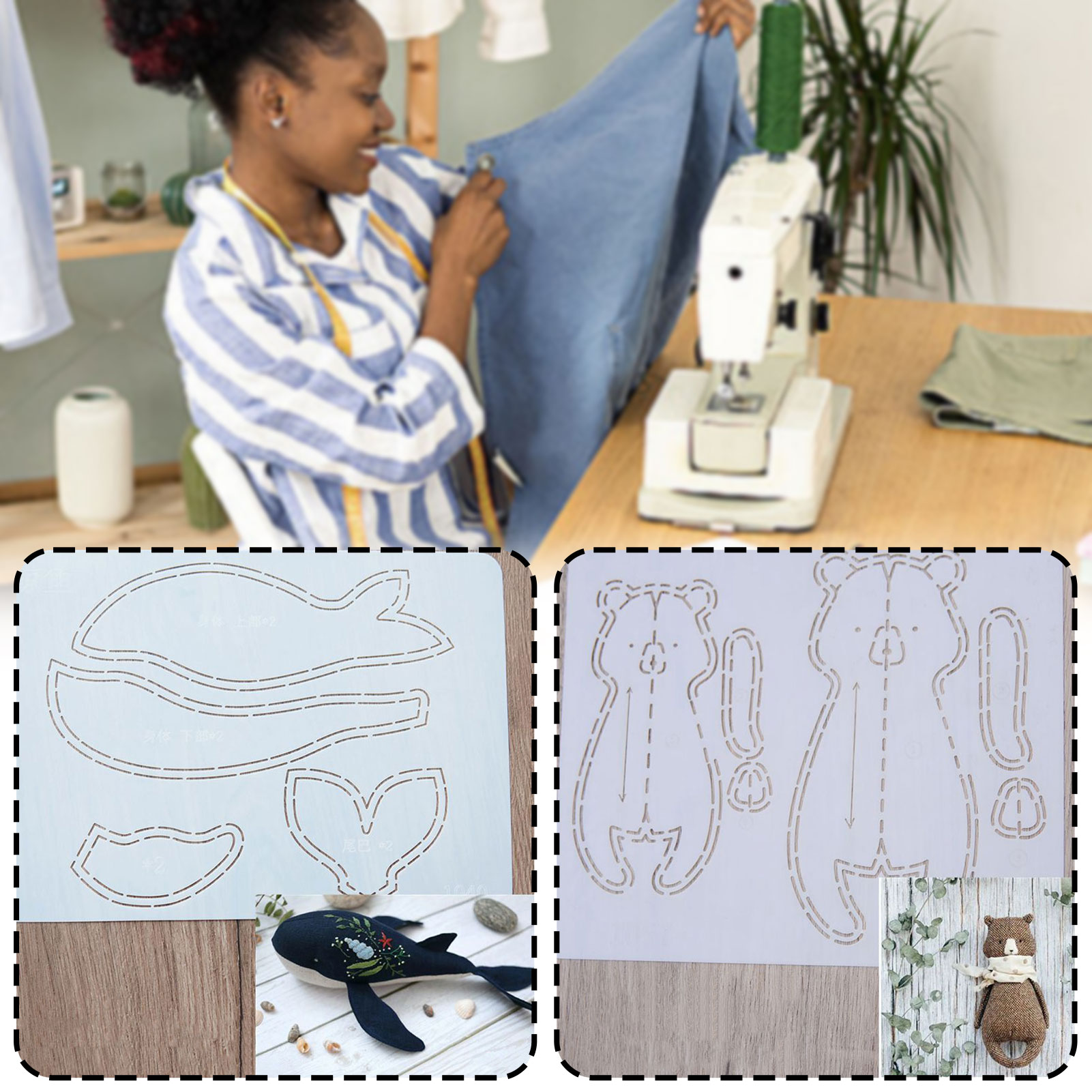 Plasitc Quilting Template Sten - Art Craft Template 评论和价格