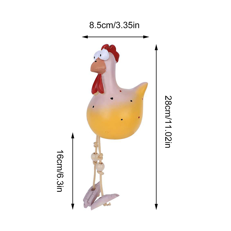 Funny Chicken Fence Decor Resi - Art Craft Website 评论和价格