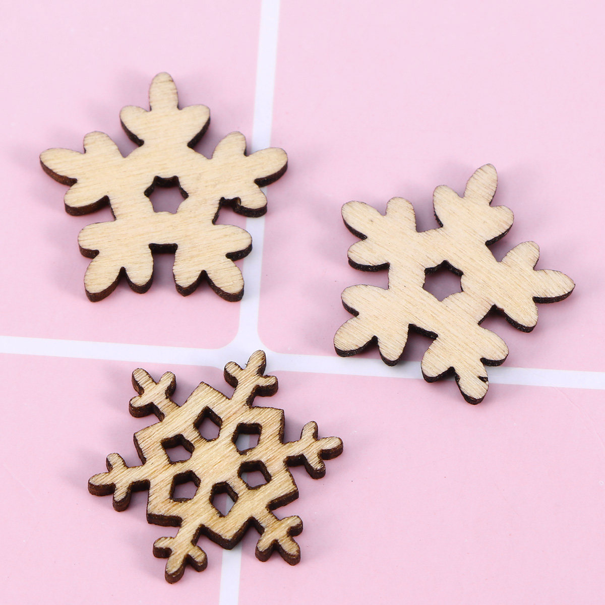 400Pcs Christmas Wood Craft De - Art Craft Holiday 评论和价格