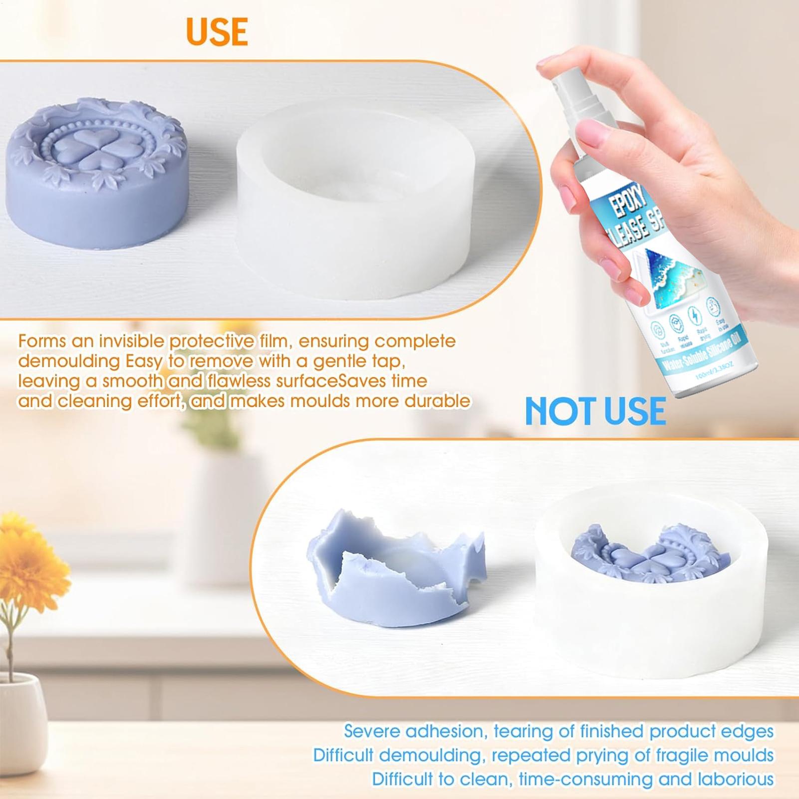 100ml Silicone Release Spray E - Resin Casting Mold 评论和价格