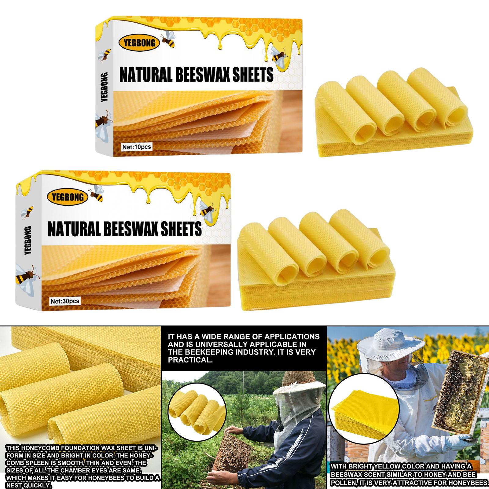 Beeswax Sheets, Beekeeping Fou - Candle Making Wax 评论和价格