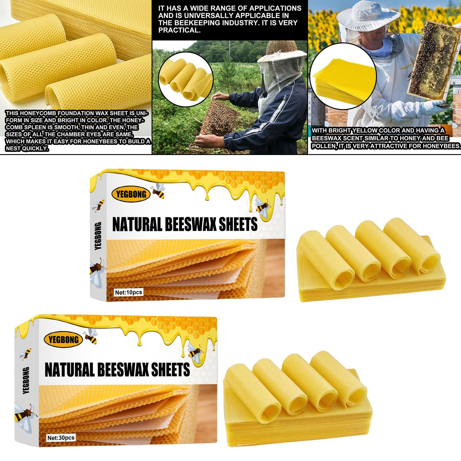 Beeswax Sheets, Beekeeping Fou - Candle Making Wax 评论和价格