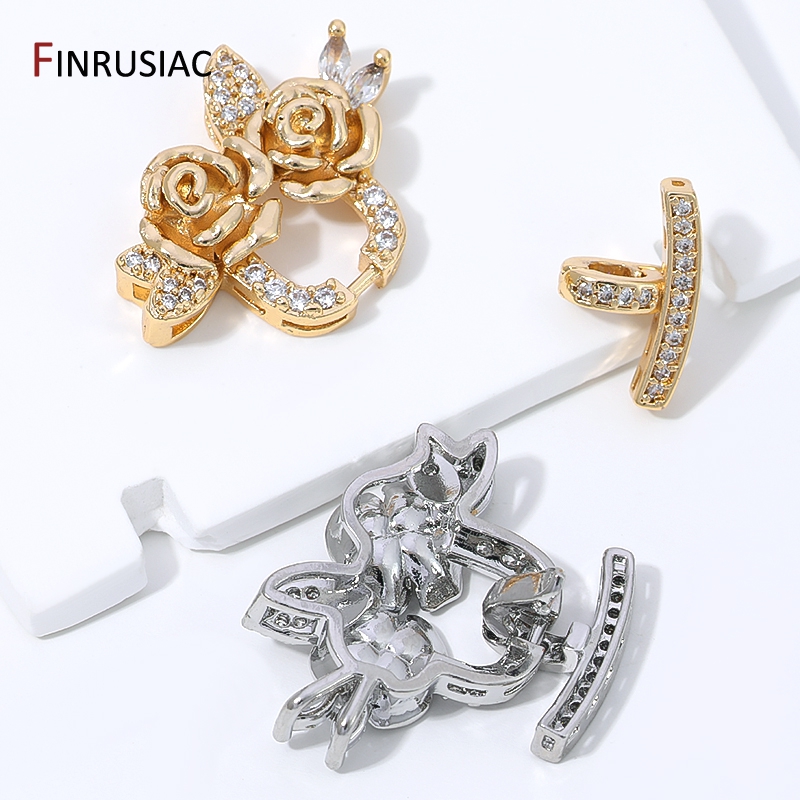 14K Gold Plated Brass Zircon F - Art Craft Making 评论和价格