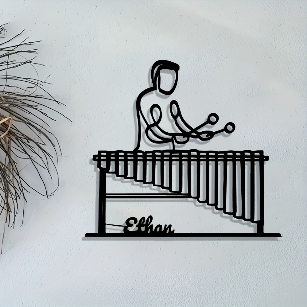 CIFBUY Metal Wall Art Marimba  - Art And Craft Studio 评论和价格