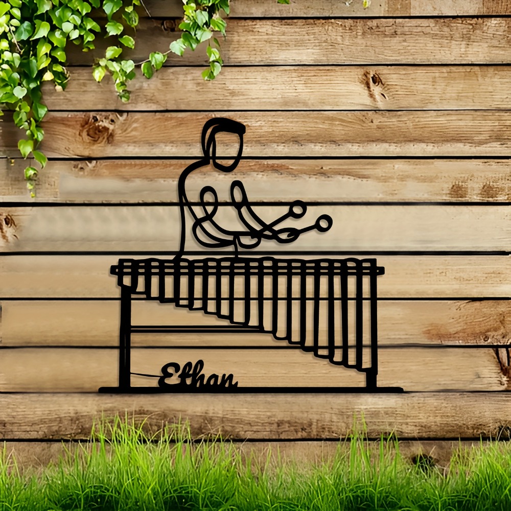 CIFBUY Metal Wall Art Marimba  - Art And Craft Studio 评论和价格