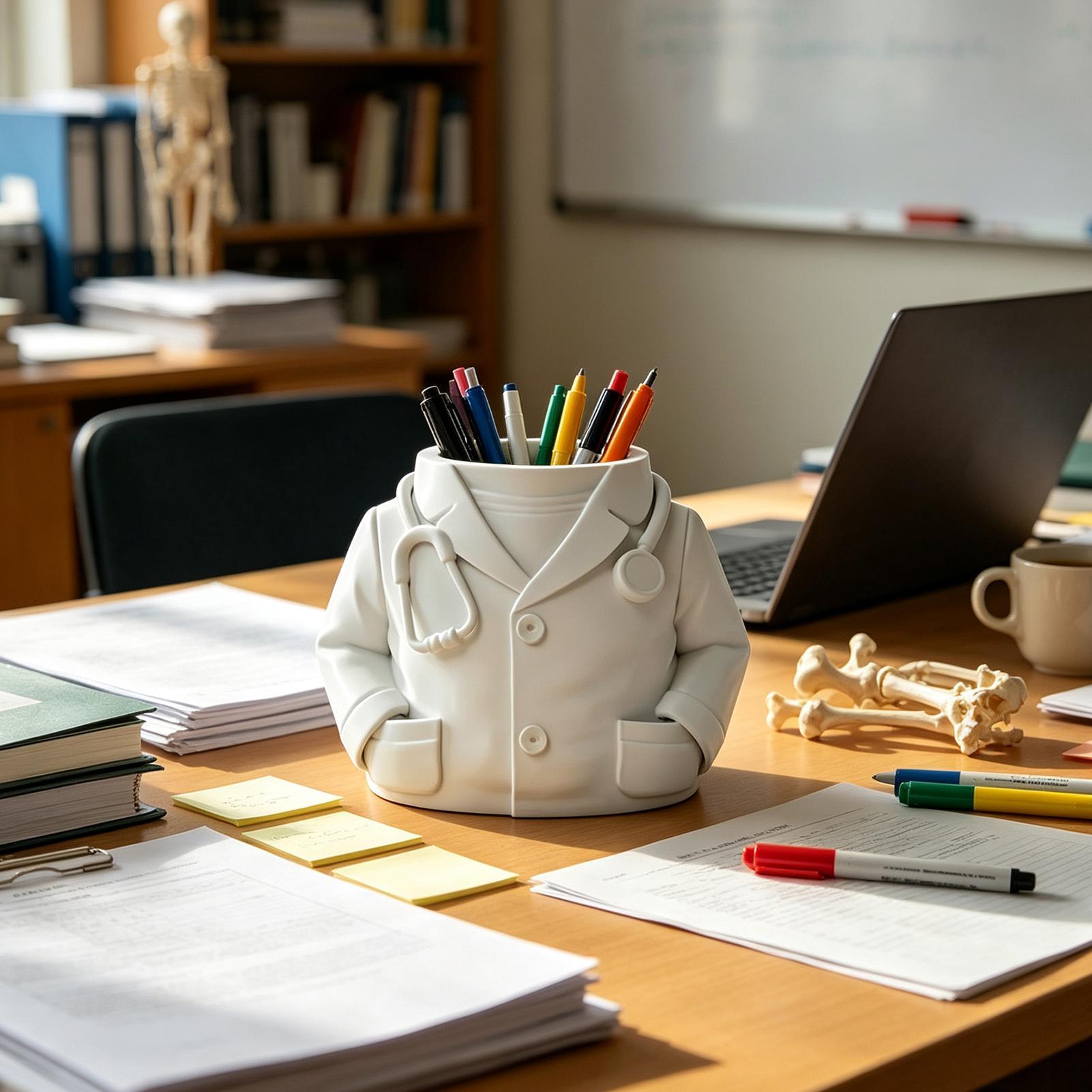 Desktop Art 3D Printed Doctor  - Art Craft Stationery 评论和价格