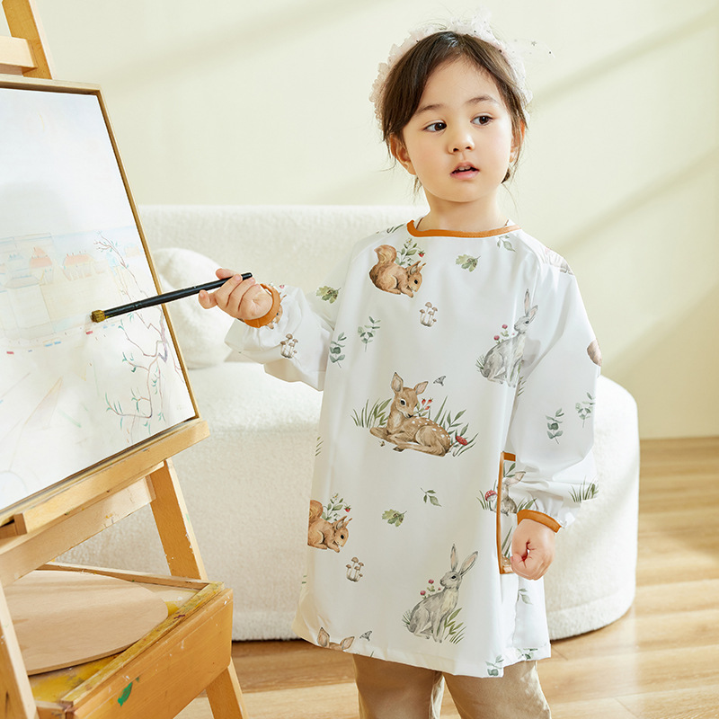 Children Waterproof Art Cover  - Art Craft Classes 评论和价格
