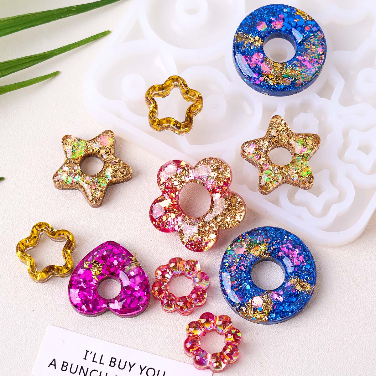 Multifuntional Jewelry Silicon - Resin Casting Mold 评论和价格