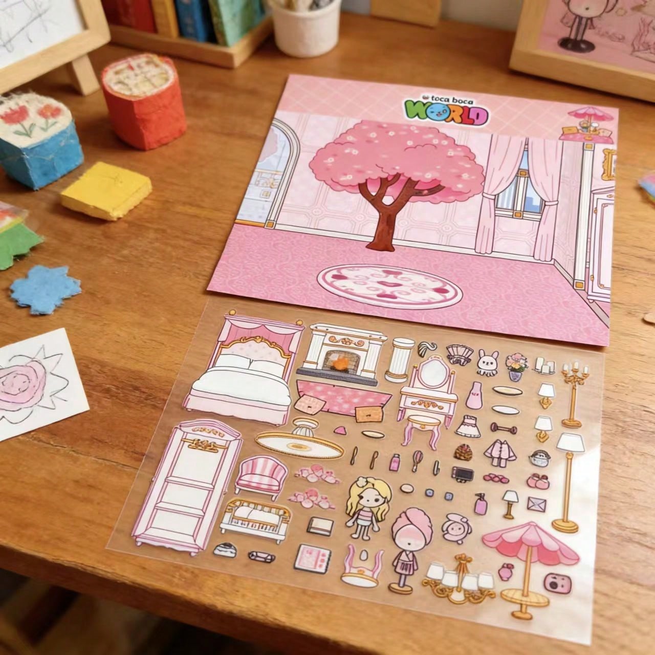 Pink Sakura Tree Hotel Room DI - Art Craft For 3 Year Old 评论和价格