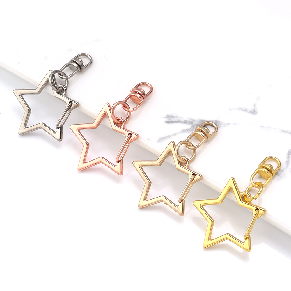 10Pcs Alloy Star Shaped Snap K - Art Craft Gifts 评论和价格