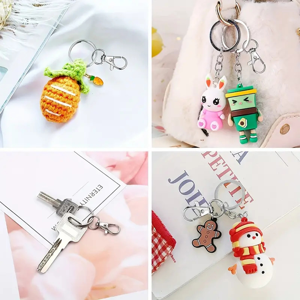 10/20/30/50 Set Swivel Keychai - Art Craft Gifts 评论和价格