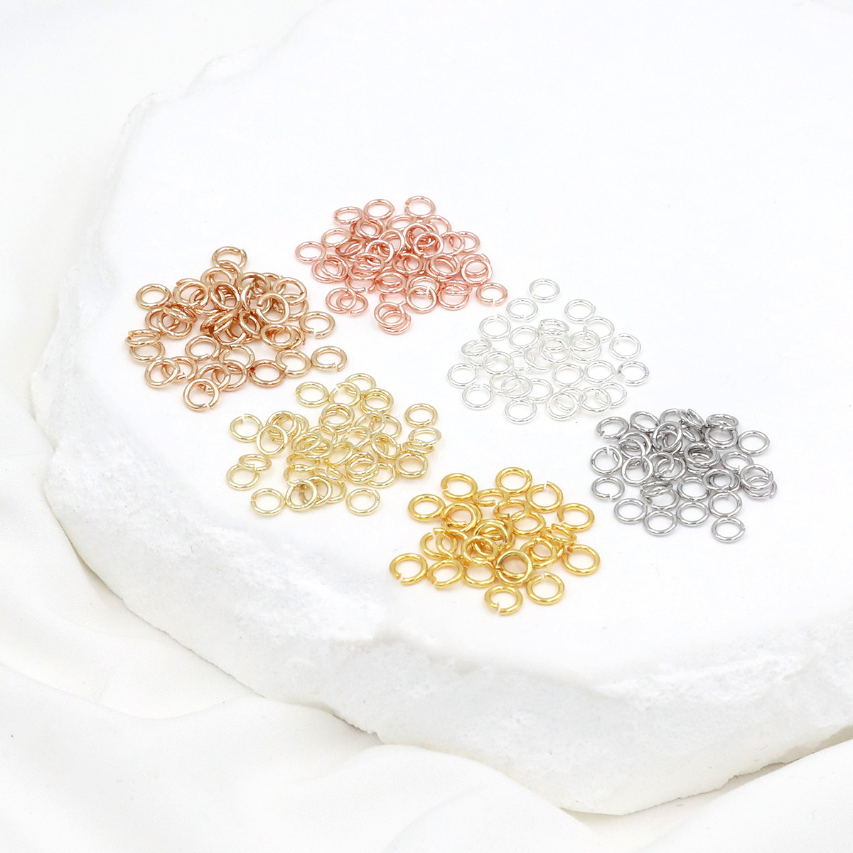 50-100 pcs/lot 3-10mm 925 Silv - Art Craft Gifts 评论和价格