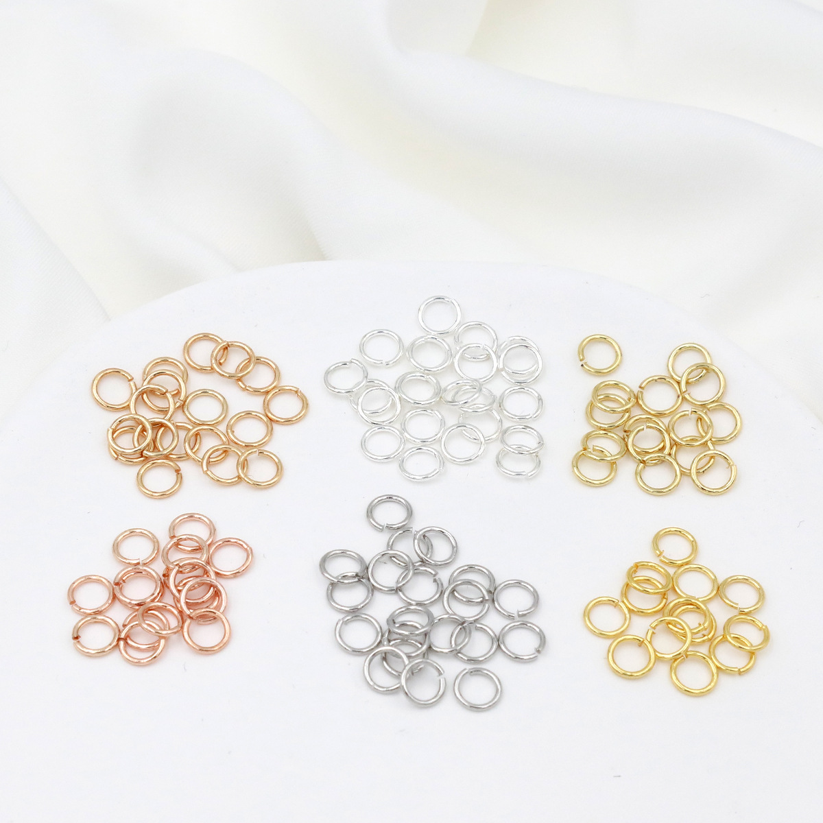 50-100 pcs/lot 3-10mm 925 Silv - Art Craft Gifts 评论和价格