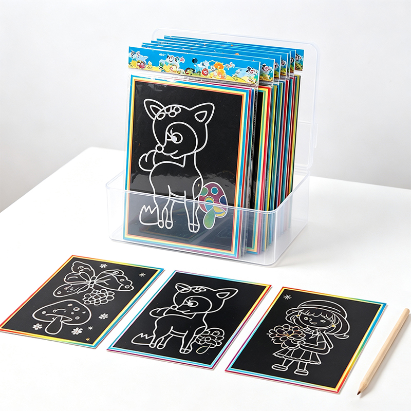 10/15/20Sheet Small Scratch Ar - Art Craft Stationery 评论和价格