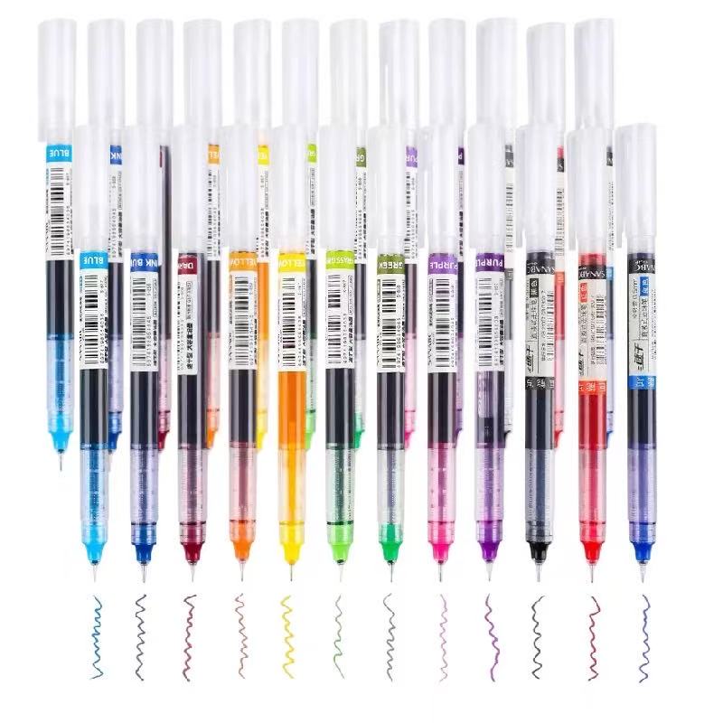 12+1 Colors Straight Liquid Ge - Art Craft Stationery 评论和价格