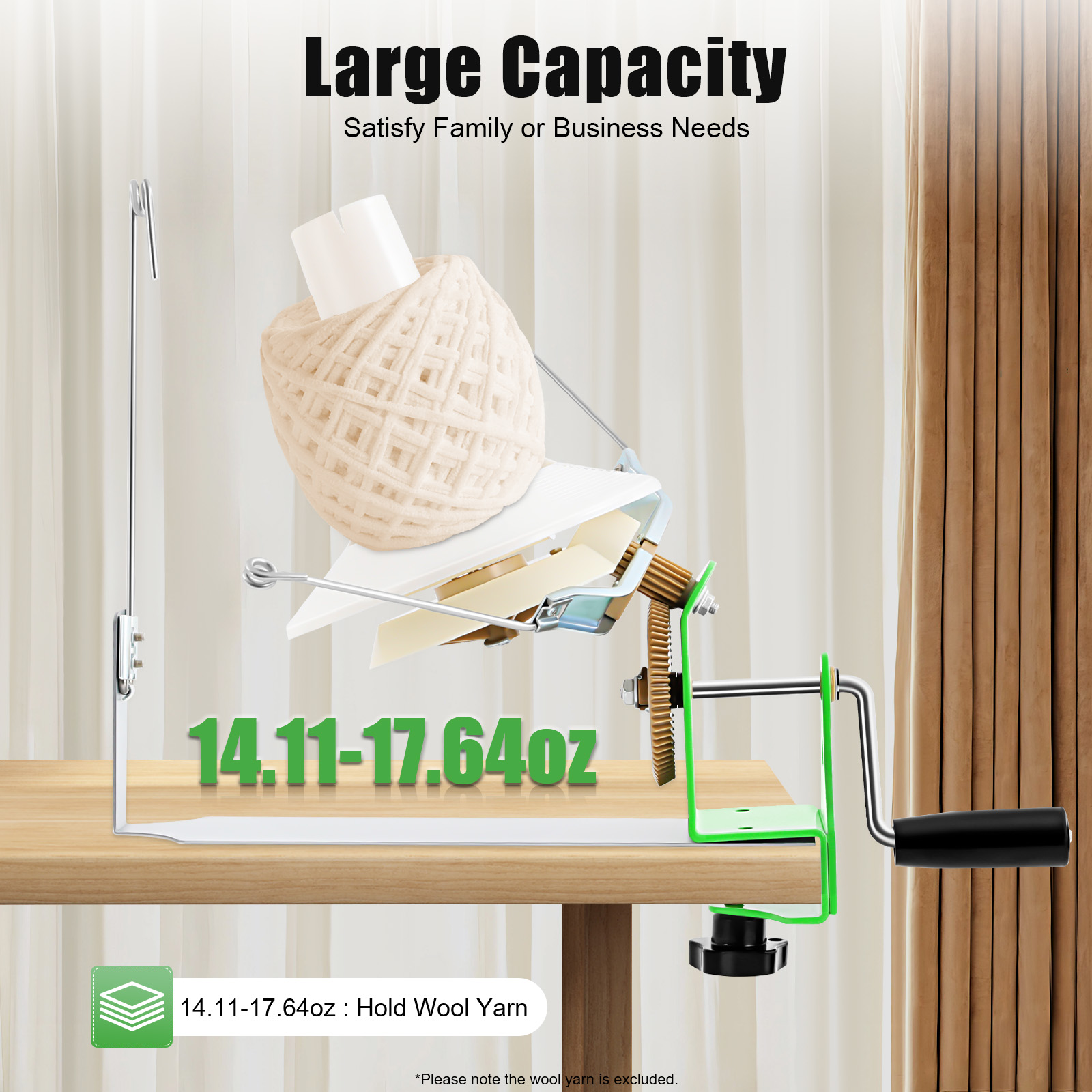 Portable Wool Ball Winder 400- - Art And Craft Studio 评论和价格