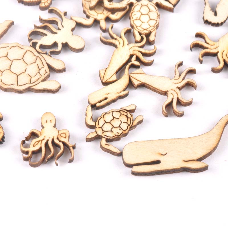 20Pcs 25-40mm Sea Turtle/horse - Art Craft Website 评论和价格