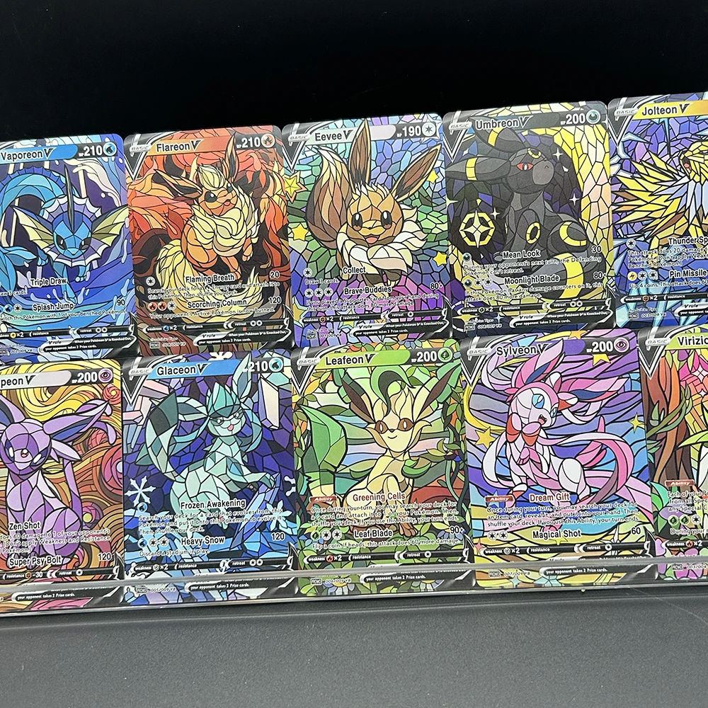 10Pcs/set Diy PTCG Eevee Umbre - Origami Paper Set 评论和价格
