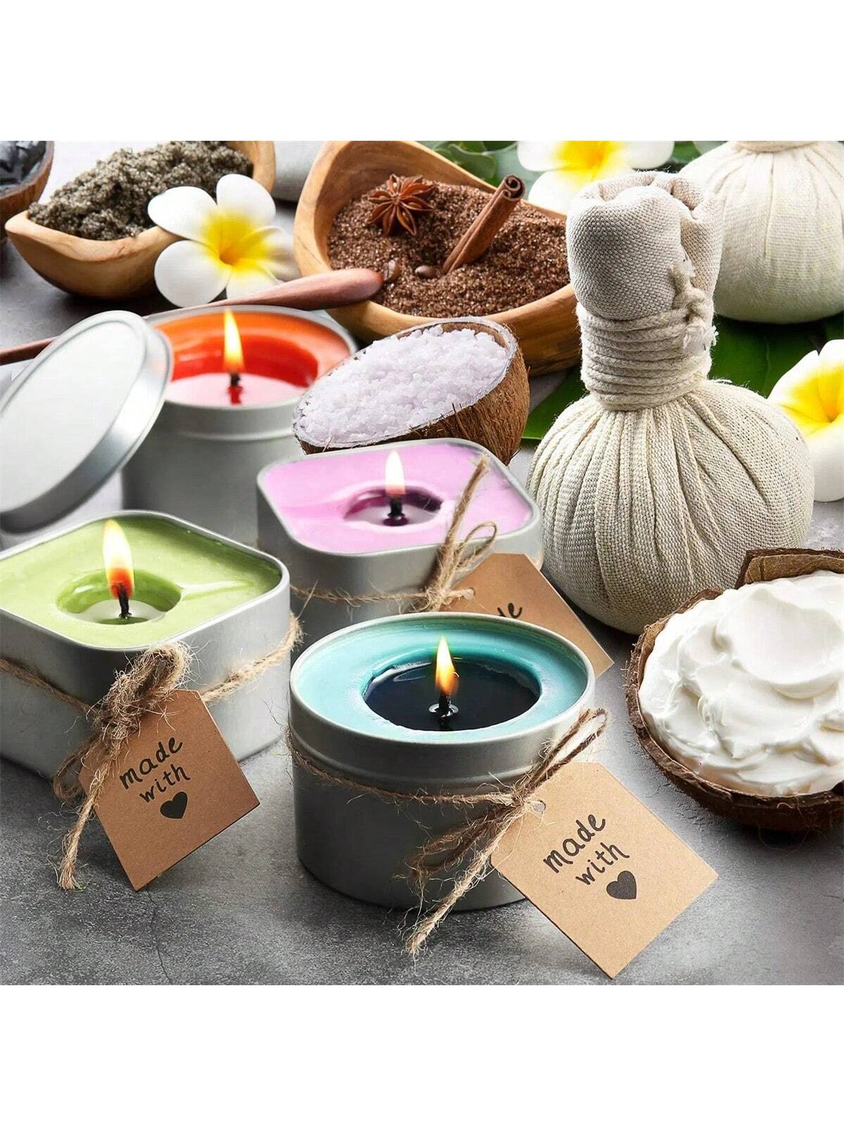 500g/1kg Pure Soy Wax Paraffin - Candle Making Wax 评论和价格