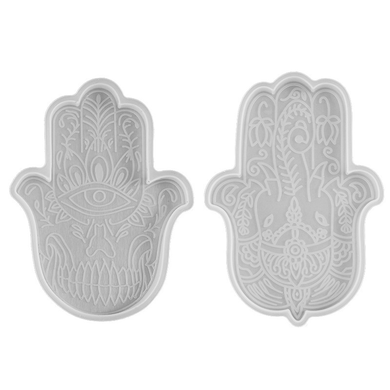 1 Pcs DIY Coaster Hand of Fati - Resin Casting Mold 评论和价格