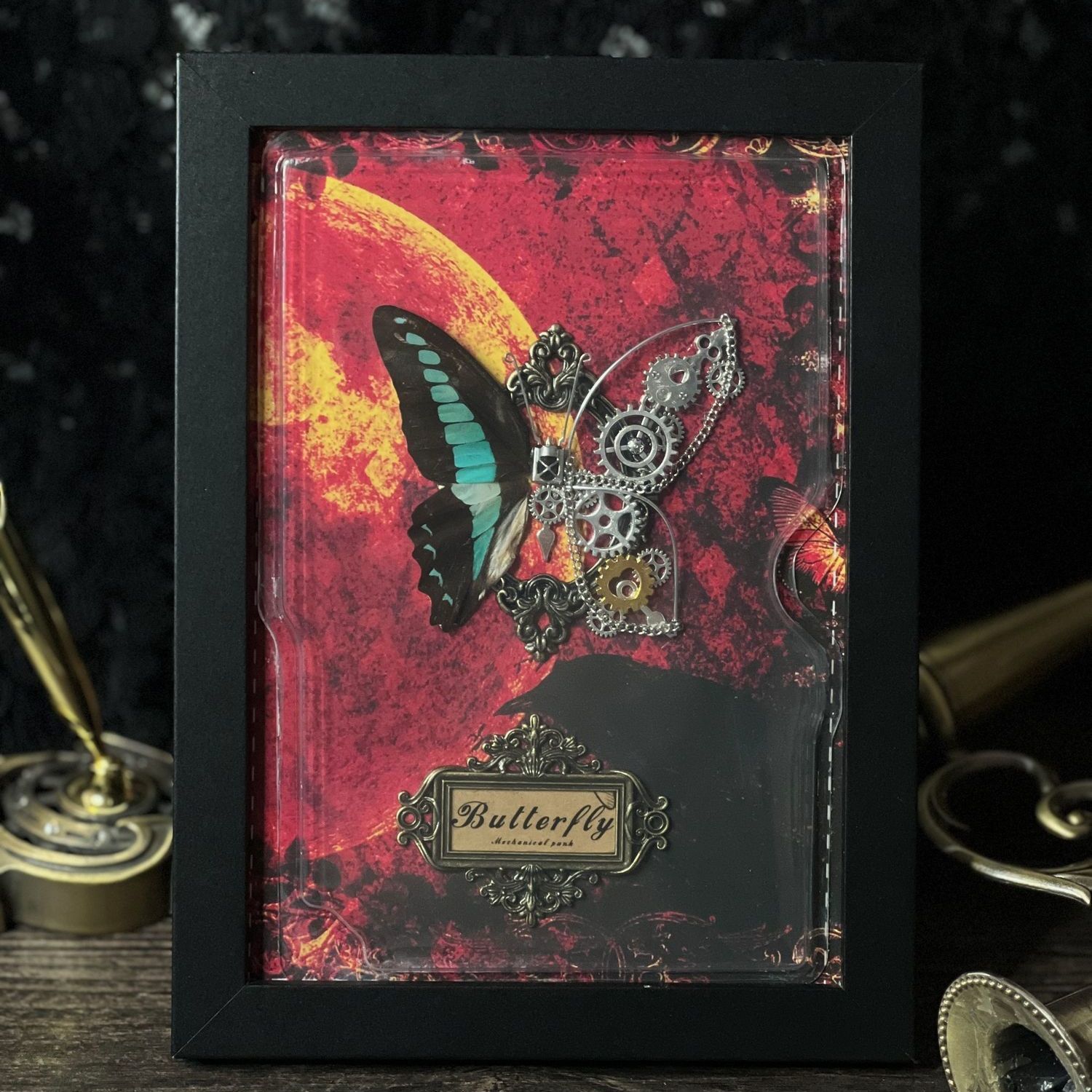 Steampunk Butterfly Frame DIY  - Art Craft Kit 评论和价格