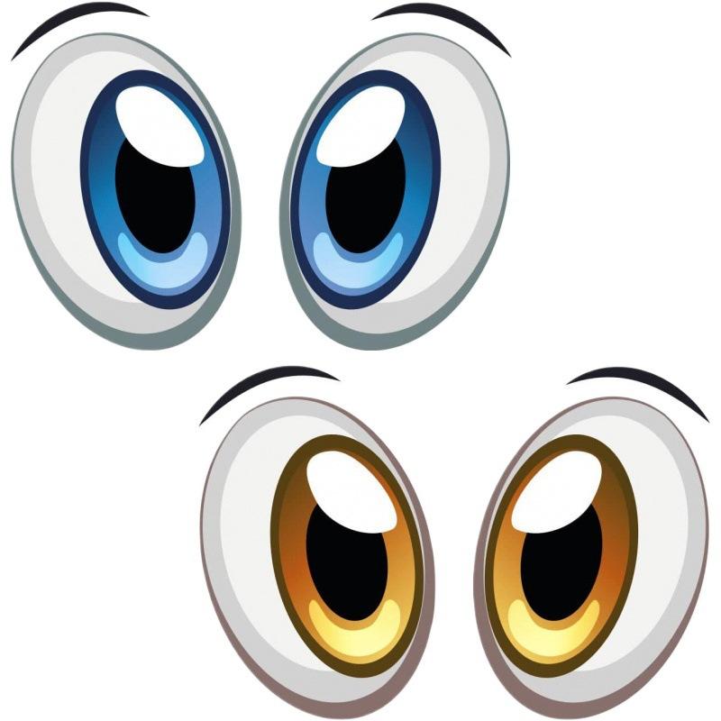Robot Eye Stickers Easy Peel 1 - Art Craft Classes 评论和价格