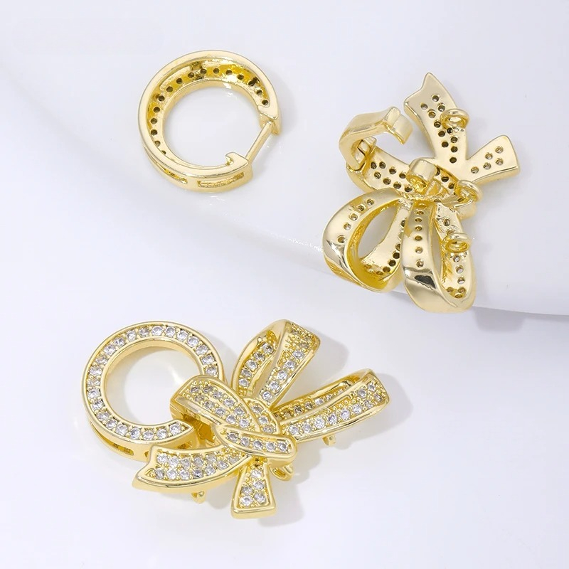 18K Gold Plated Pearl Clasps C - Art Craft Making 评论和价格