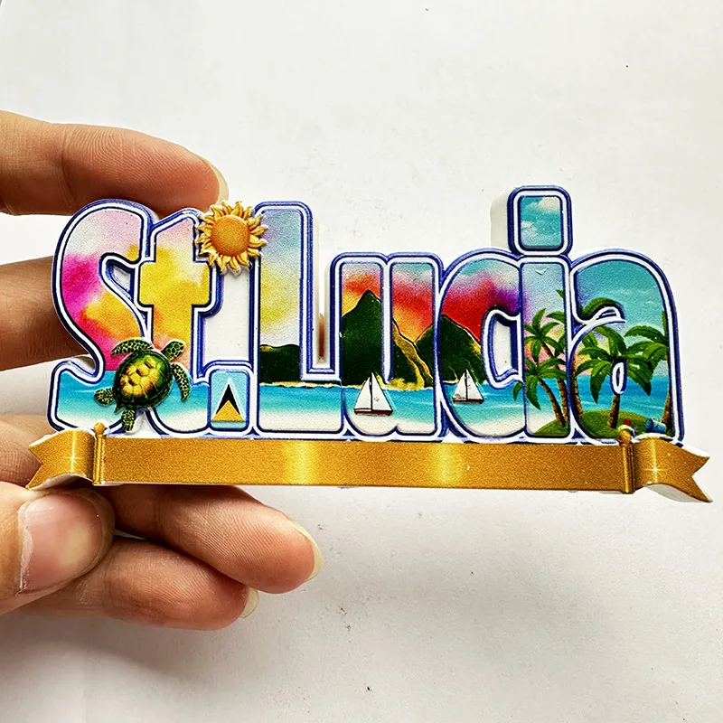 St. Lucia West Indies, Beach 3 - Letter S Art Craft 评论和价格