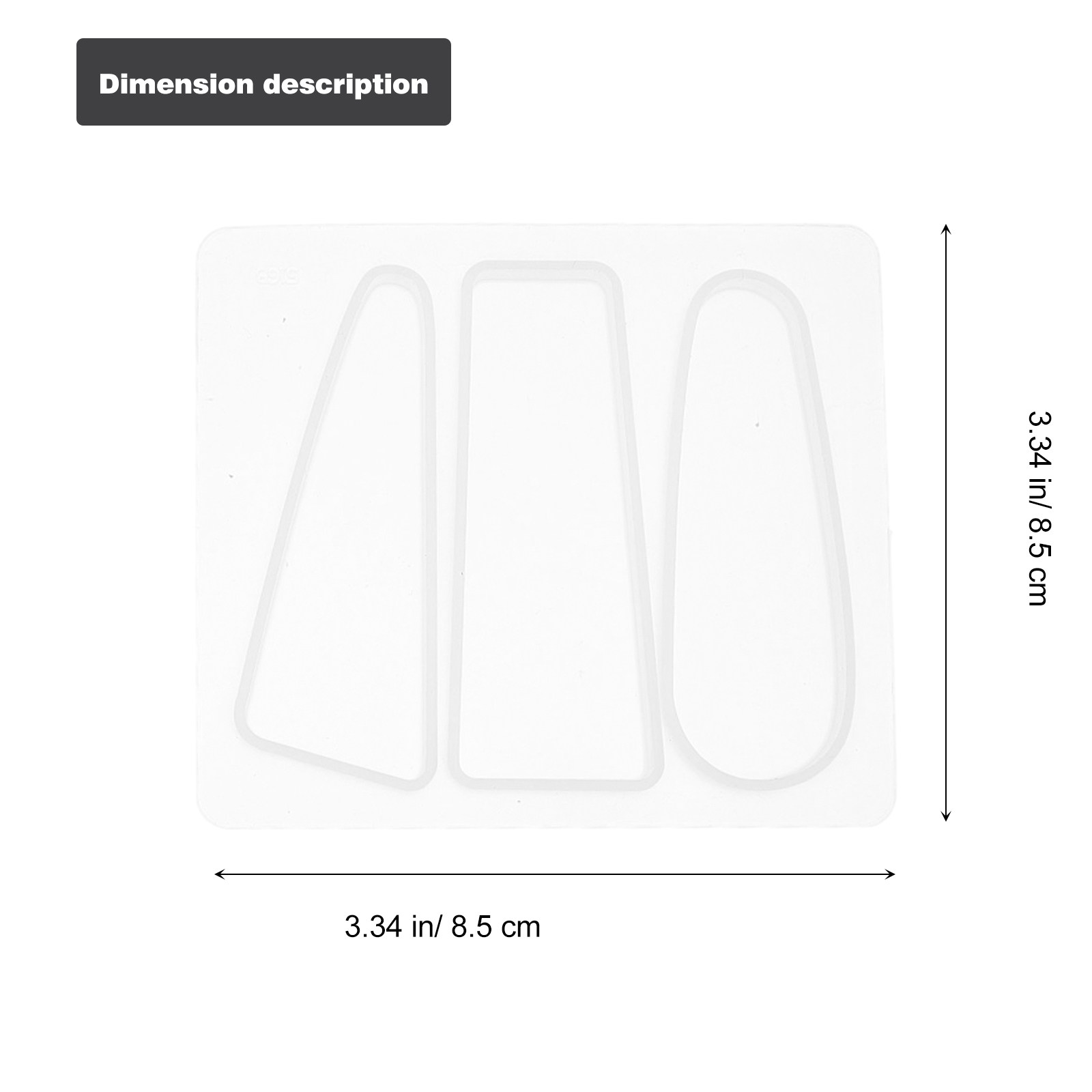 14Pcs Hair Clip Mold Silicone  - Resin Casting Mold 评论和价格