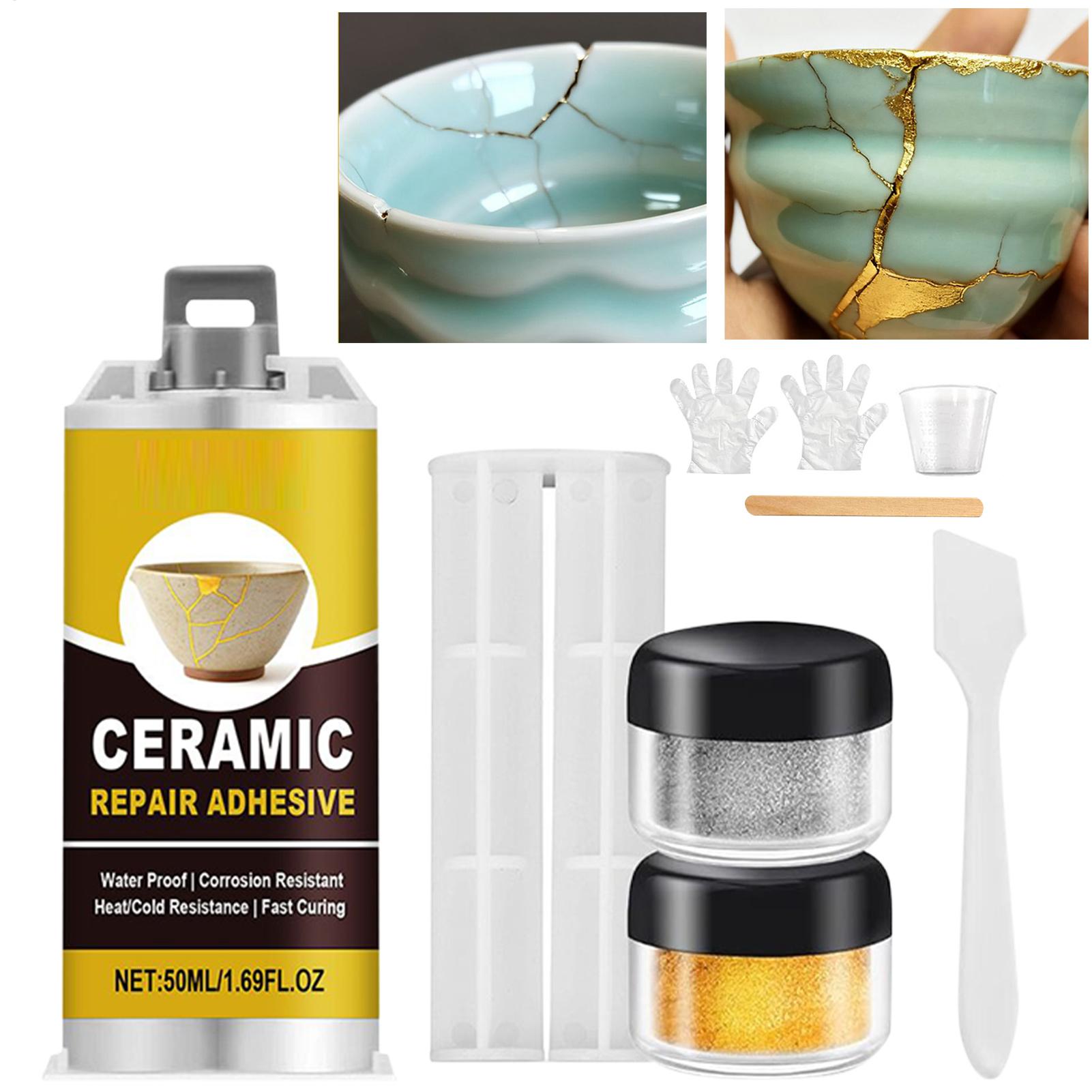 Kintsugi Repair Kit Gold Ceram - Art Craft Workshop 评论和价格