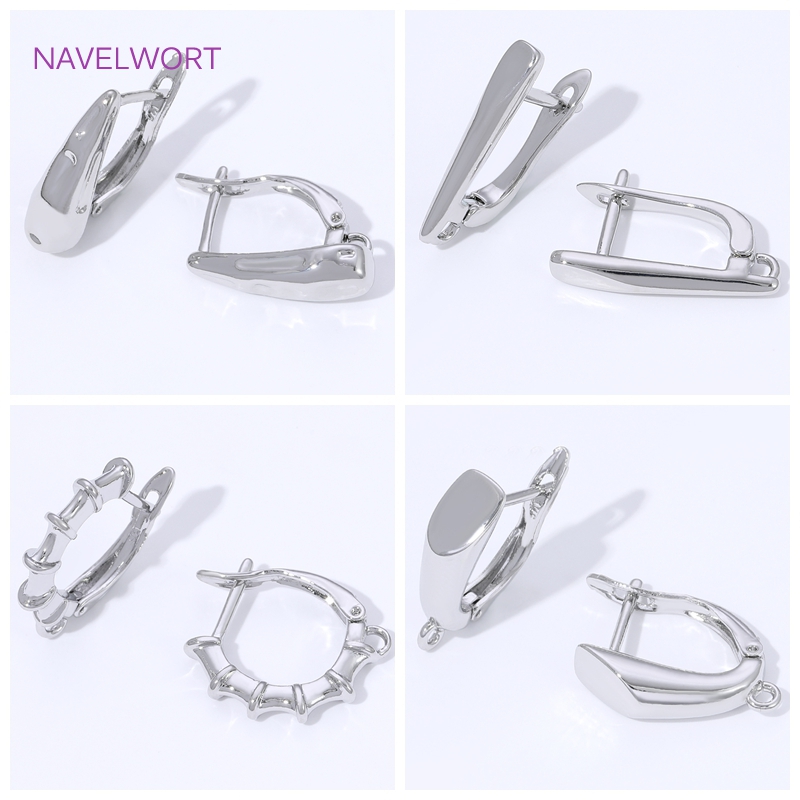 18K Gold Plated Smooth Earring - Art Craft Making 评论和价格