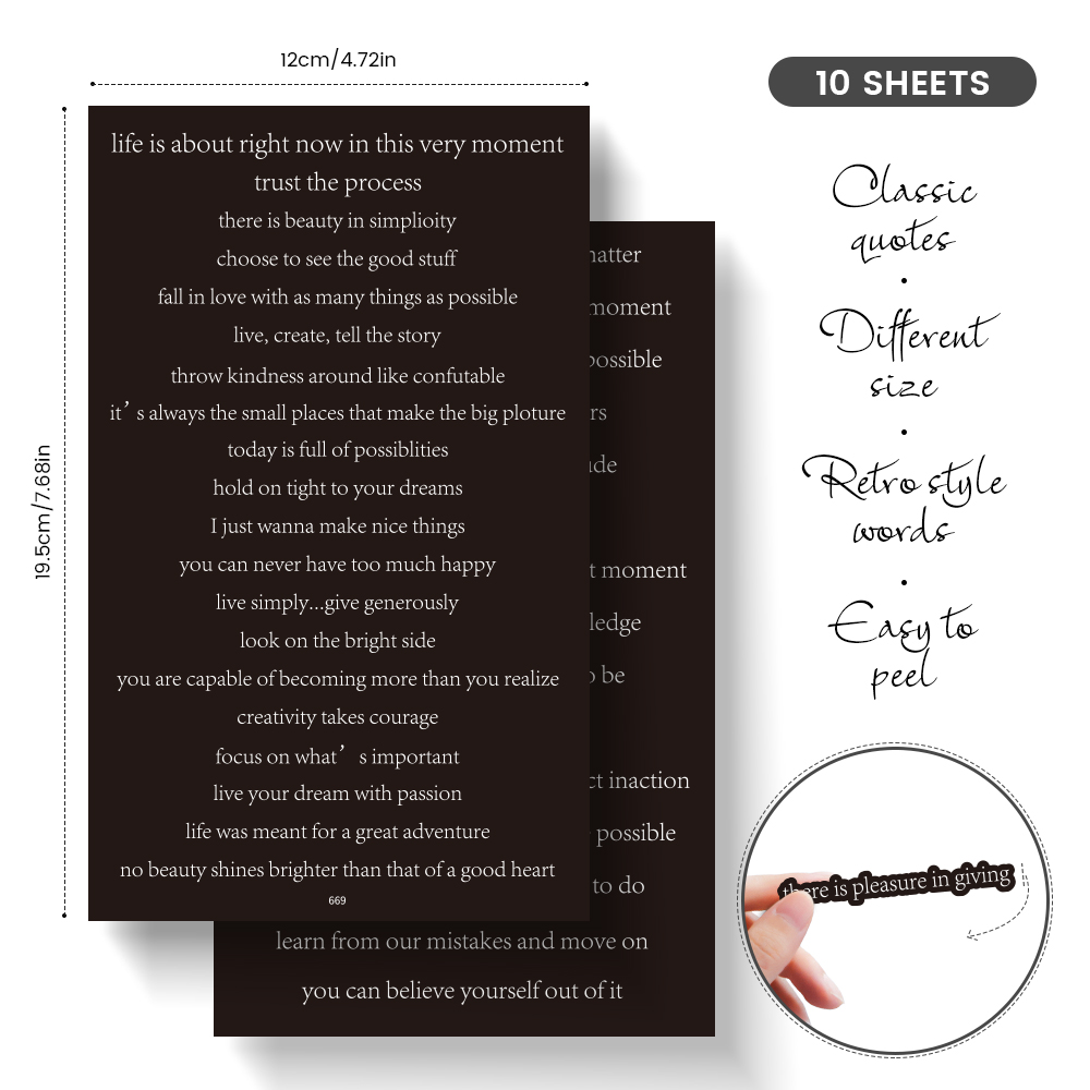 Scrapbooking Inspirational Quo - Art Craft Quotes 评论和价格