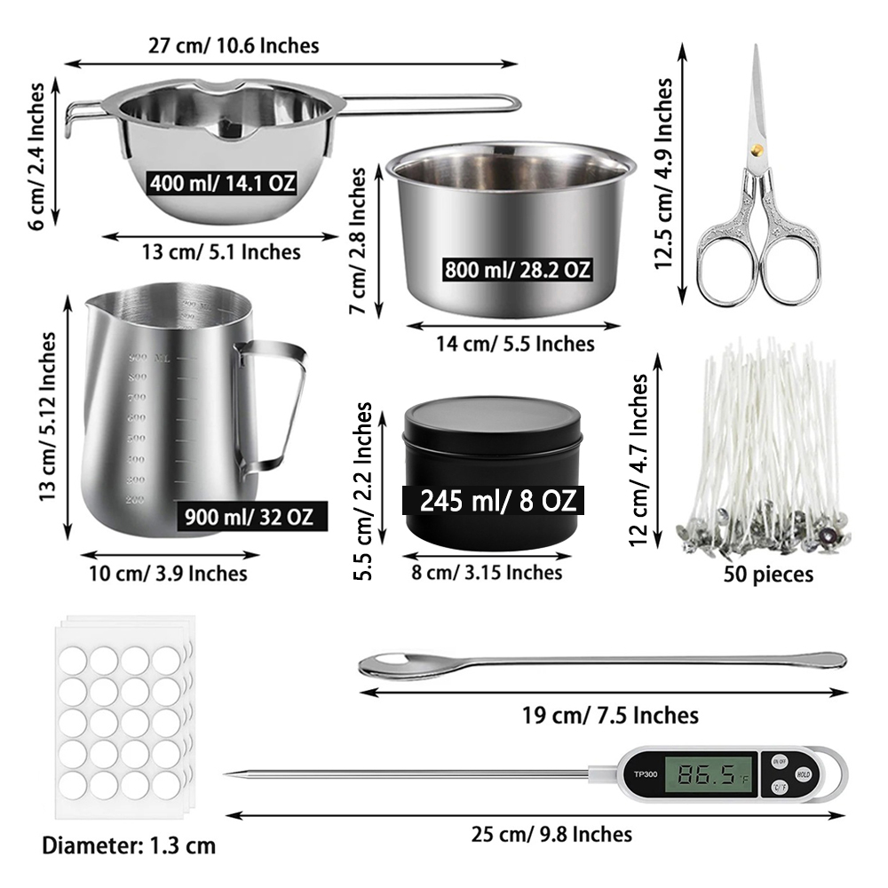 Glintmos DIY Candle Making Kit - Candle Making Wax 评论和价格