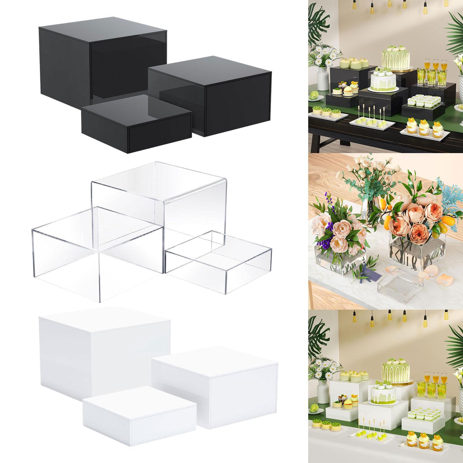 3Pcs Buffet Risers (Different  - Exhibition Of Art And Craft 评论和价格