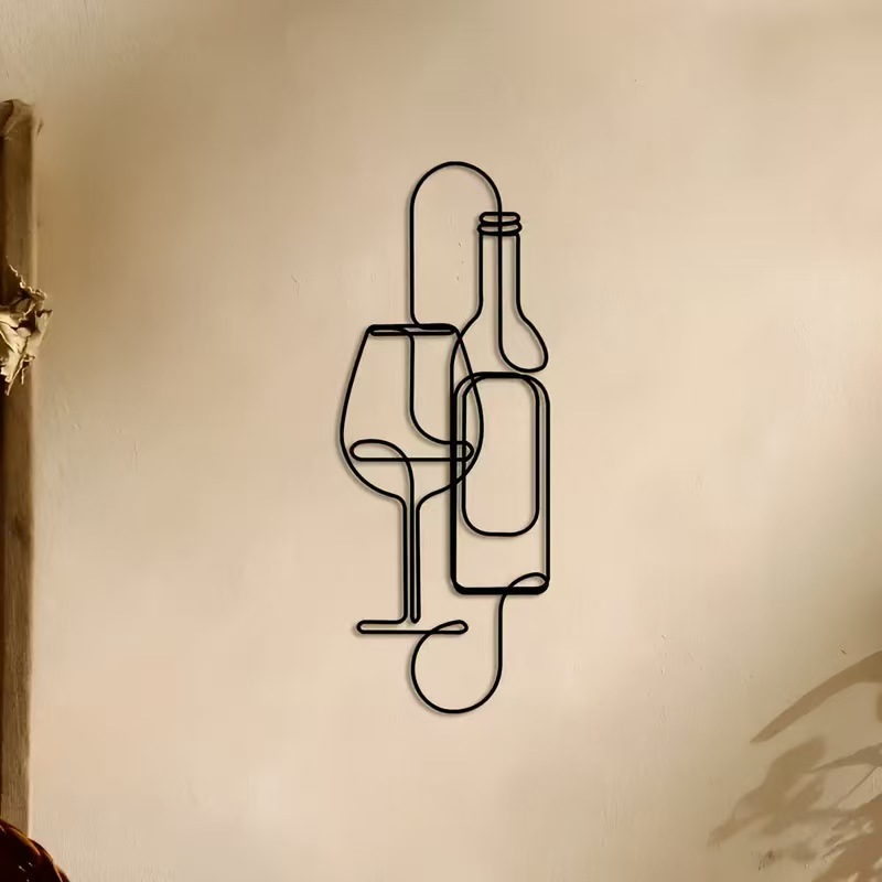 Metal Iron Art Crafts, Line Ar - Art Craft Website 评论和价格