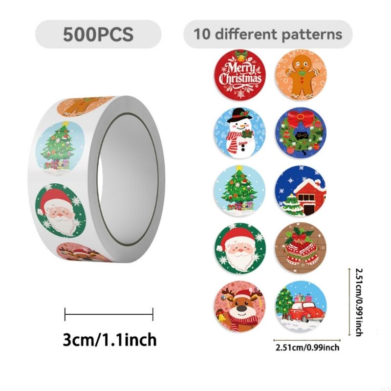 462E Christmas Stickers For Ta - Art Craft Holiday 评论和价格
