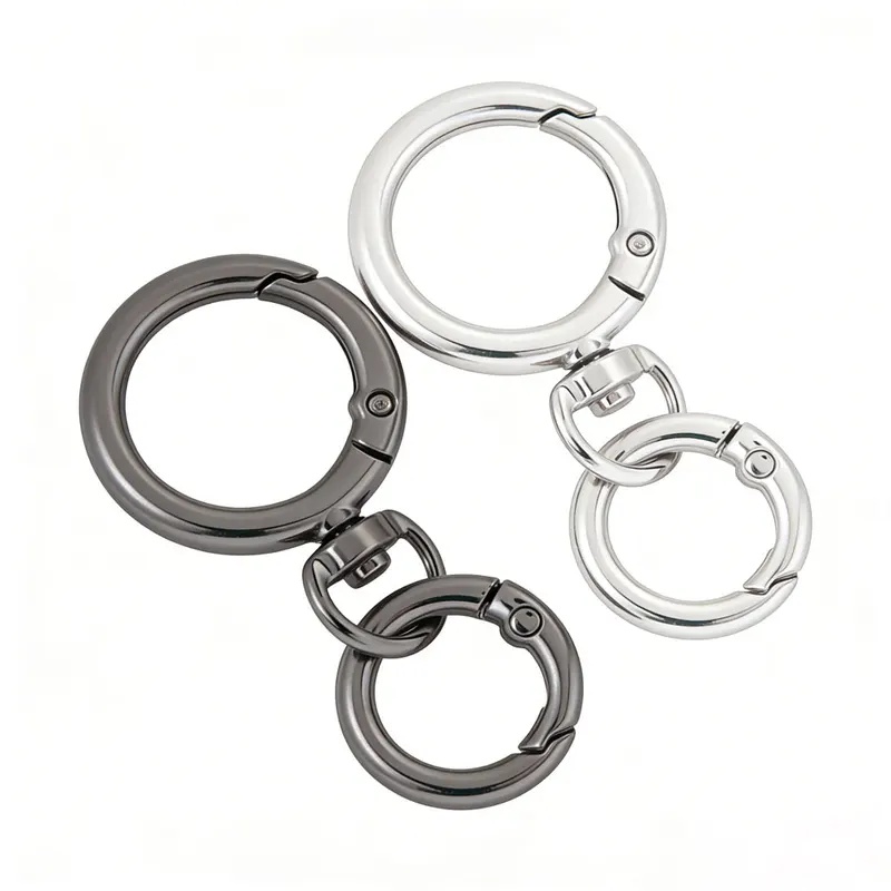 2Sets Round Spring Snap Carabi - Art Craft Gifts 评论和价格