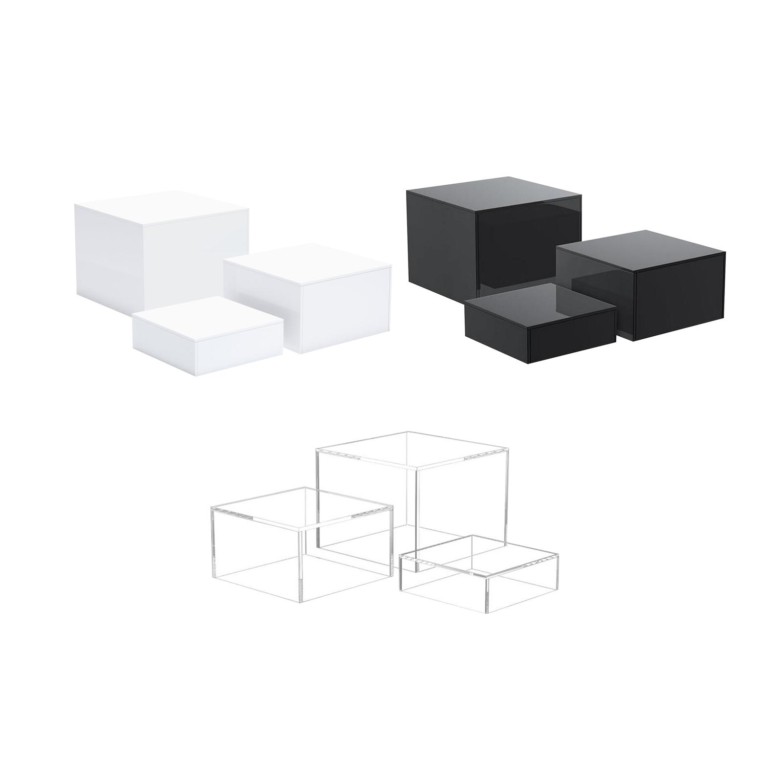 3Pcs Buffet Risers with Hollow - Exhibition Of Art And Craft 评论和价格