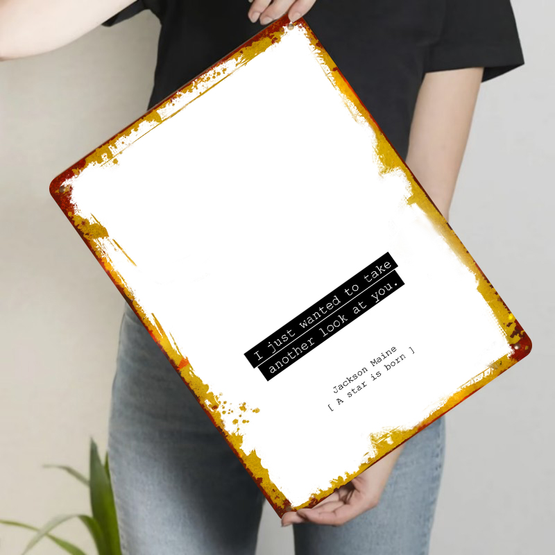 Classic Movie Quote Metal Wall - Art Craft Quotes 评论和价格