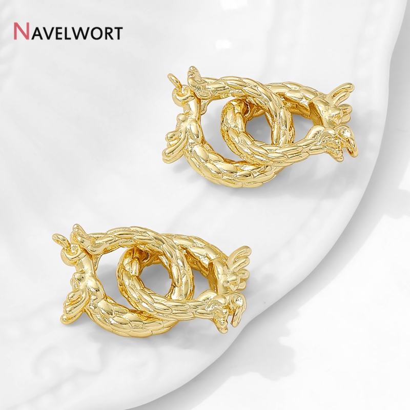 14K Gold Plated Brass Dragon S - Art Craft Making 评论和价格
