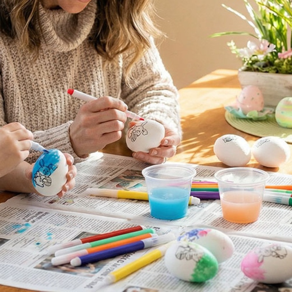 Easter DIY Painting Kit 6 Foam - Art Craft Holiday 评论和价格