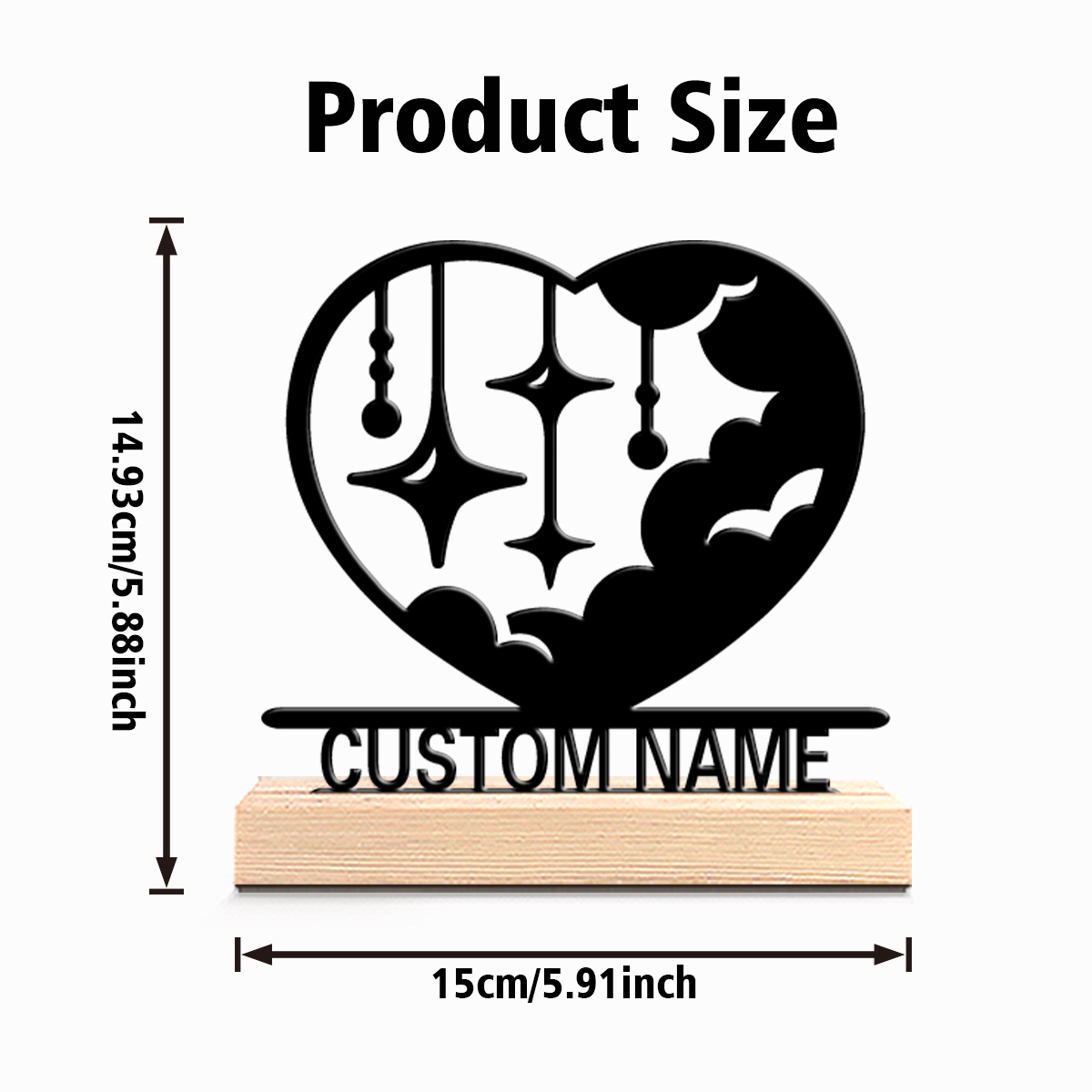 1pc Fashion love cloud Customi - Art Y Craft 评论和价格