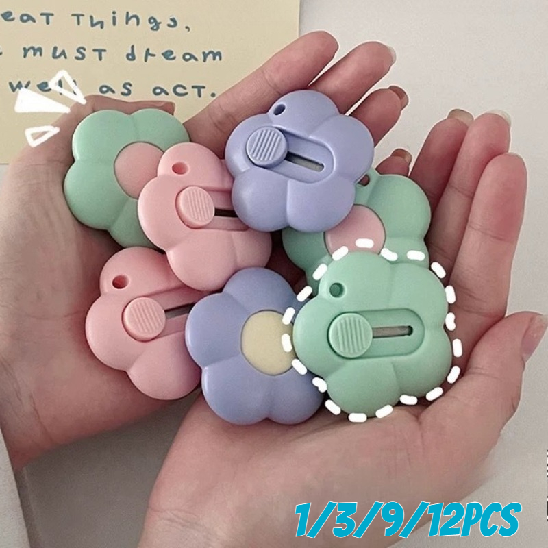 Cute Flower Art Utility Knife  - Art Craft Stationery 评论和价格